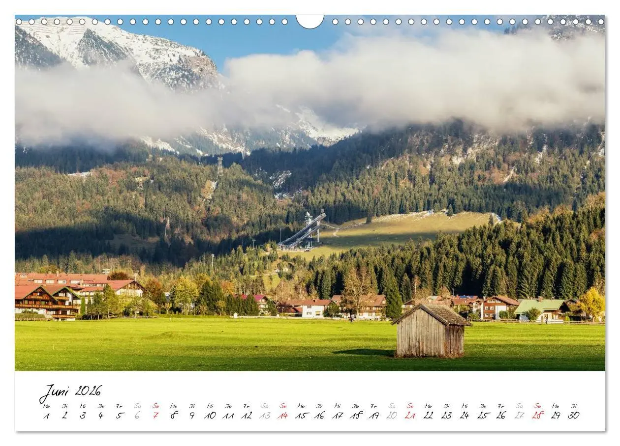 Bild: 9783516038705 | Erlebnis Oberallgäu (Wandkalender 2026 DIN A3 quer), CALVENDO...