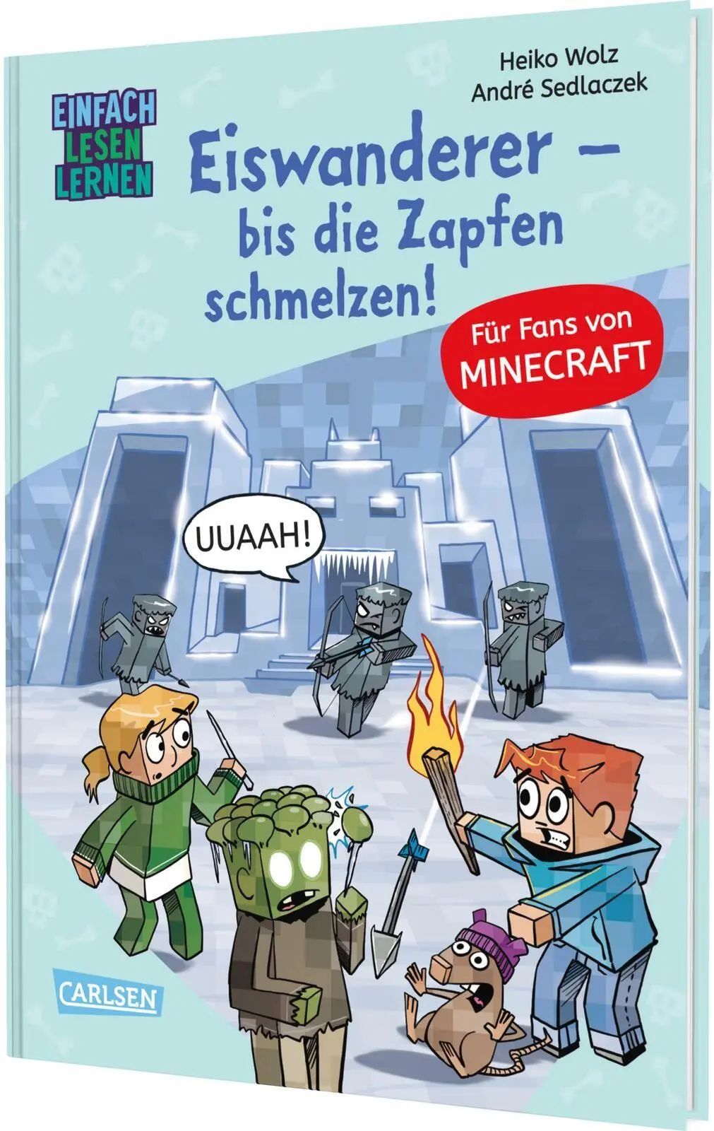 Cover: 9783551068705 | Minecraft 10: Eiswanderer - bis die Zapfen schmelzen! | Heiko Wolz
