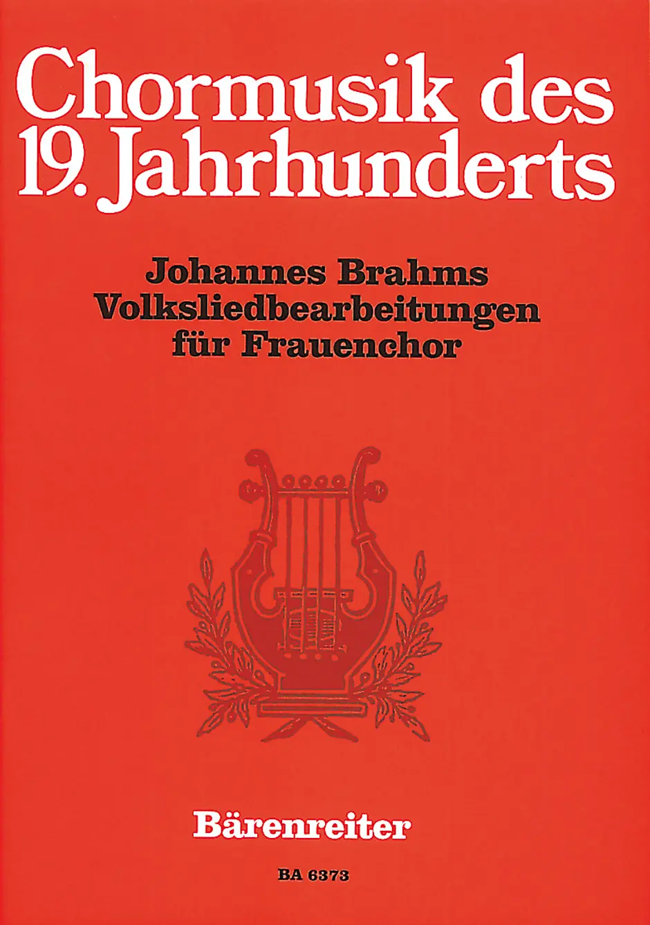 Cover: 9790006478705 | Volksliedbearbeitungen | Johannes Brahms | Chorpartitur
