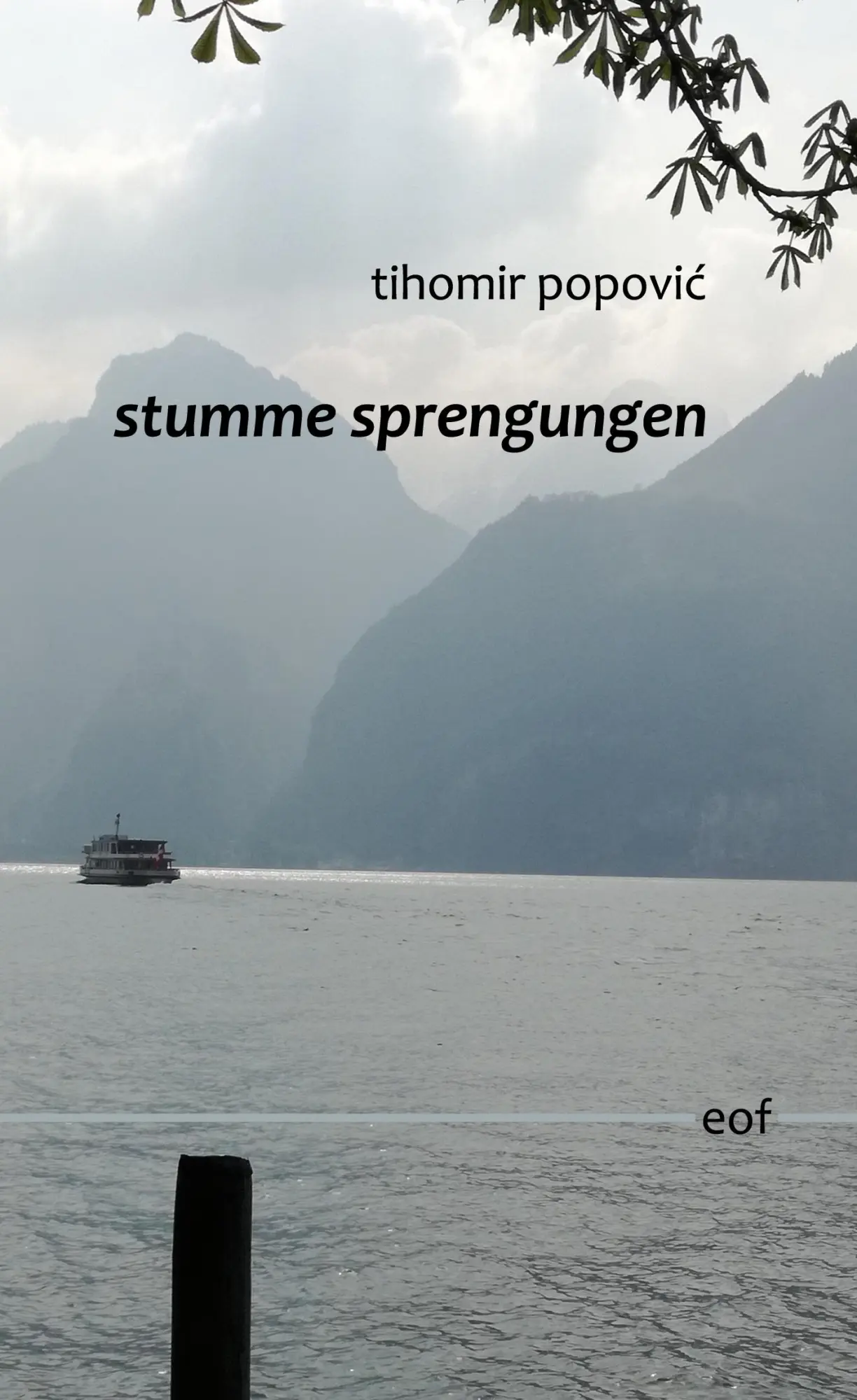 Cover: 9783769338805 | stumme sprengungen | Gedichte | Tihomir Popovic | Buch | 88 S. | 2025