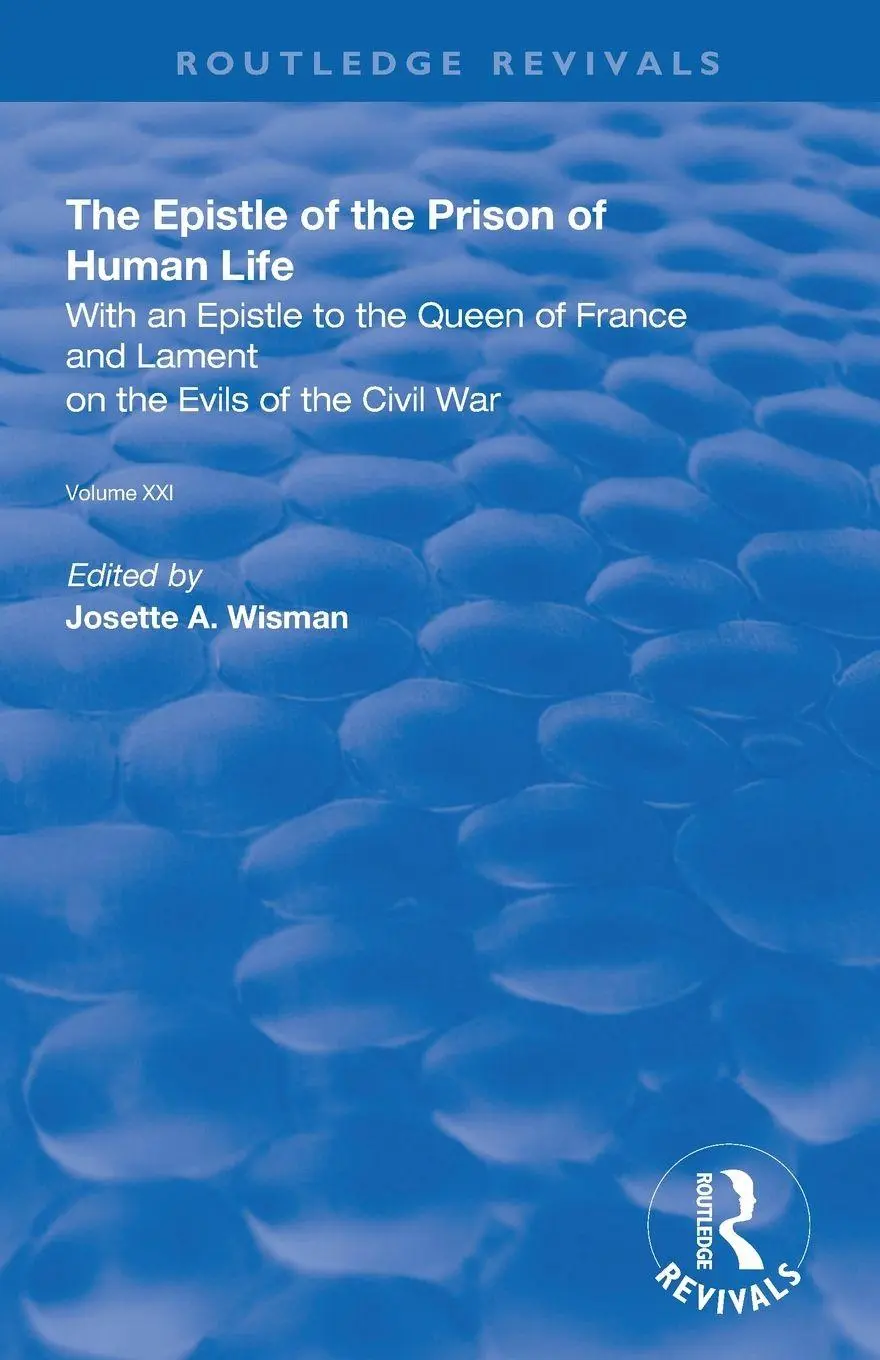 Cover: 9780367138905 | The Epistle of the Prison of Human Life | Christine De Pizan | Buch