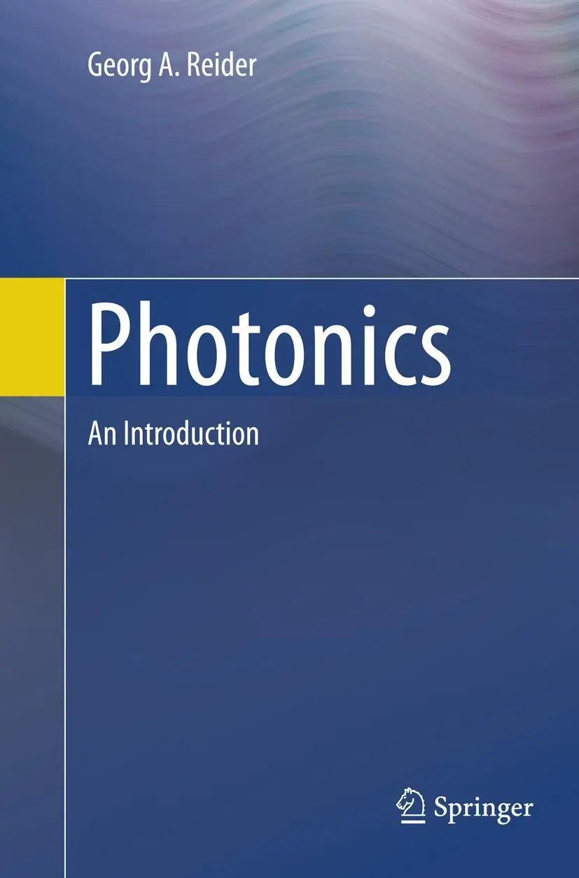 Cover: 9783319798905 | Photonics | An Introduction | Georg A. Reider | Taschenbuch | xv
