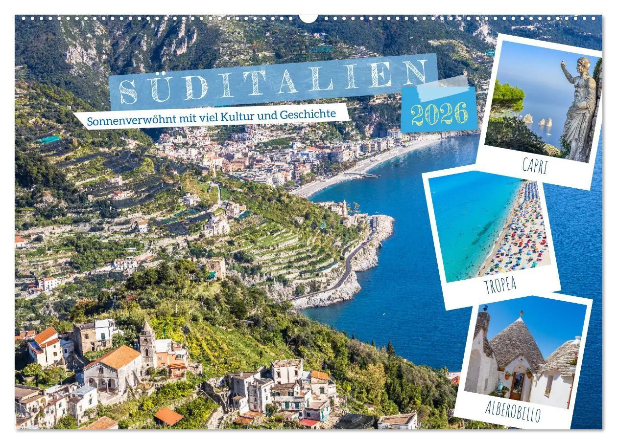 Cover: 9783457548905 | Süditalien - Sonnenverwöhnt mit viel Kultur und Geschichte...