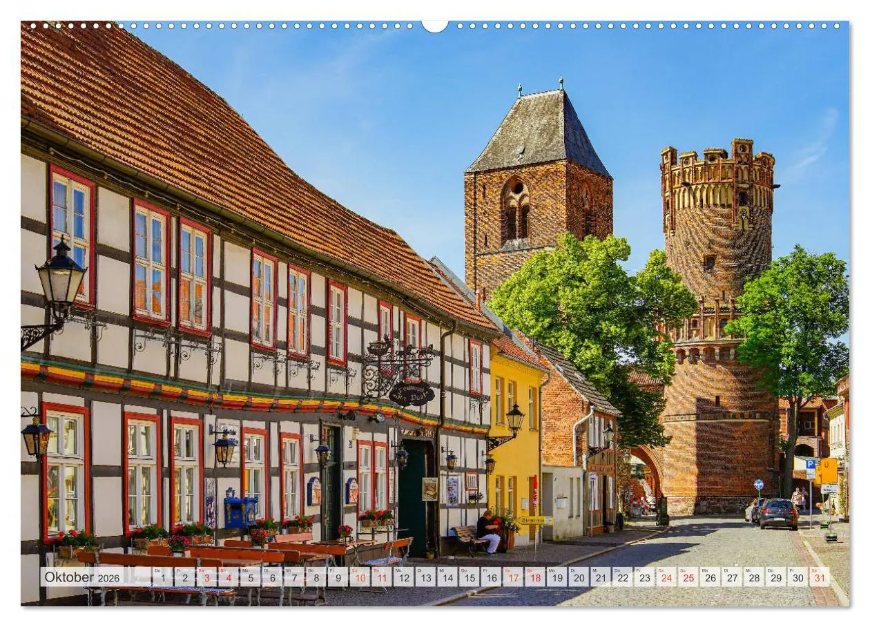 Bild: 9783457788905 | Tangermünde Impressionen (Wandkalender 2026 DIN A2 quer), CALVENDO...