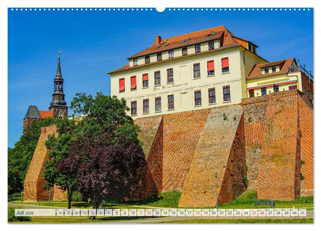 Bild: 9783457788905 | Tangermünde Impressionen (Wandkalender 2026 DIN A2 quer), CALVENDO...