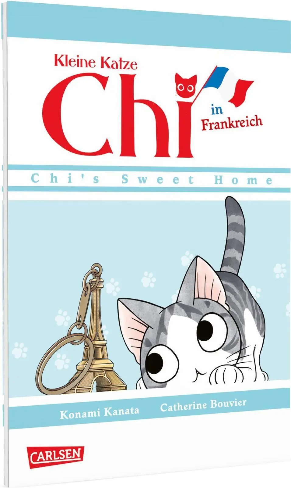 Cover: 9783551808905 | Kleine Katze Chi in Frankreich | Konami Kanata | Taschenbuch | 64 S.