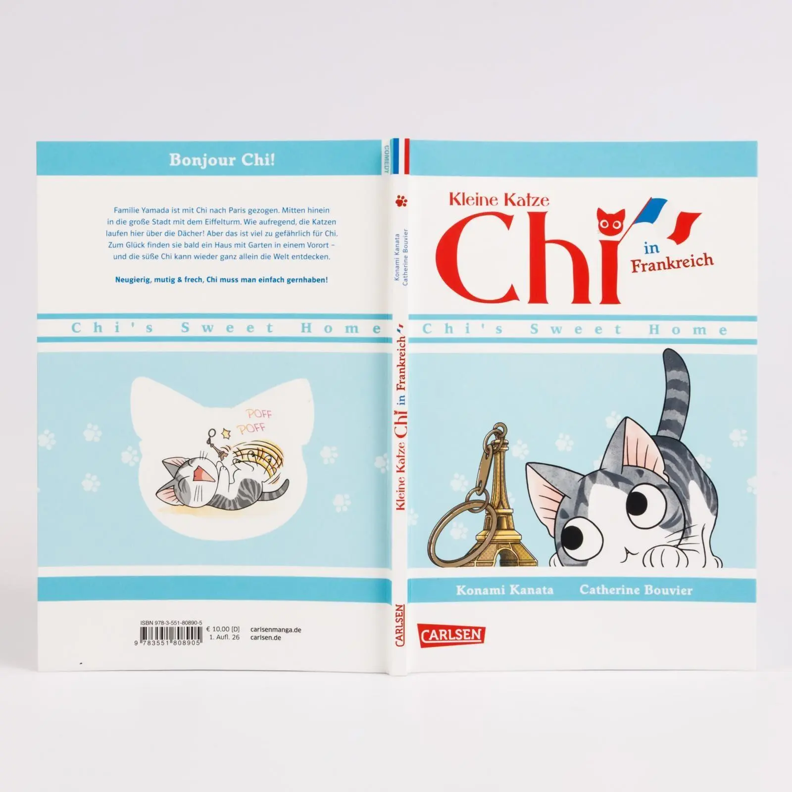Bild: 9783551808905 | Kleine Katze Chi in Frankreich | Konami Kanata | Taschenbuch | 64 S.