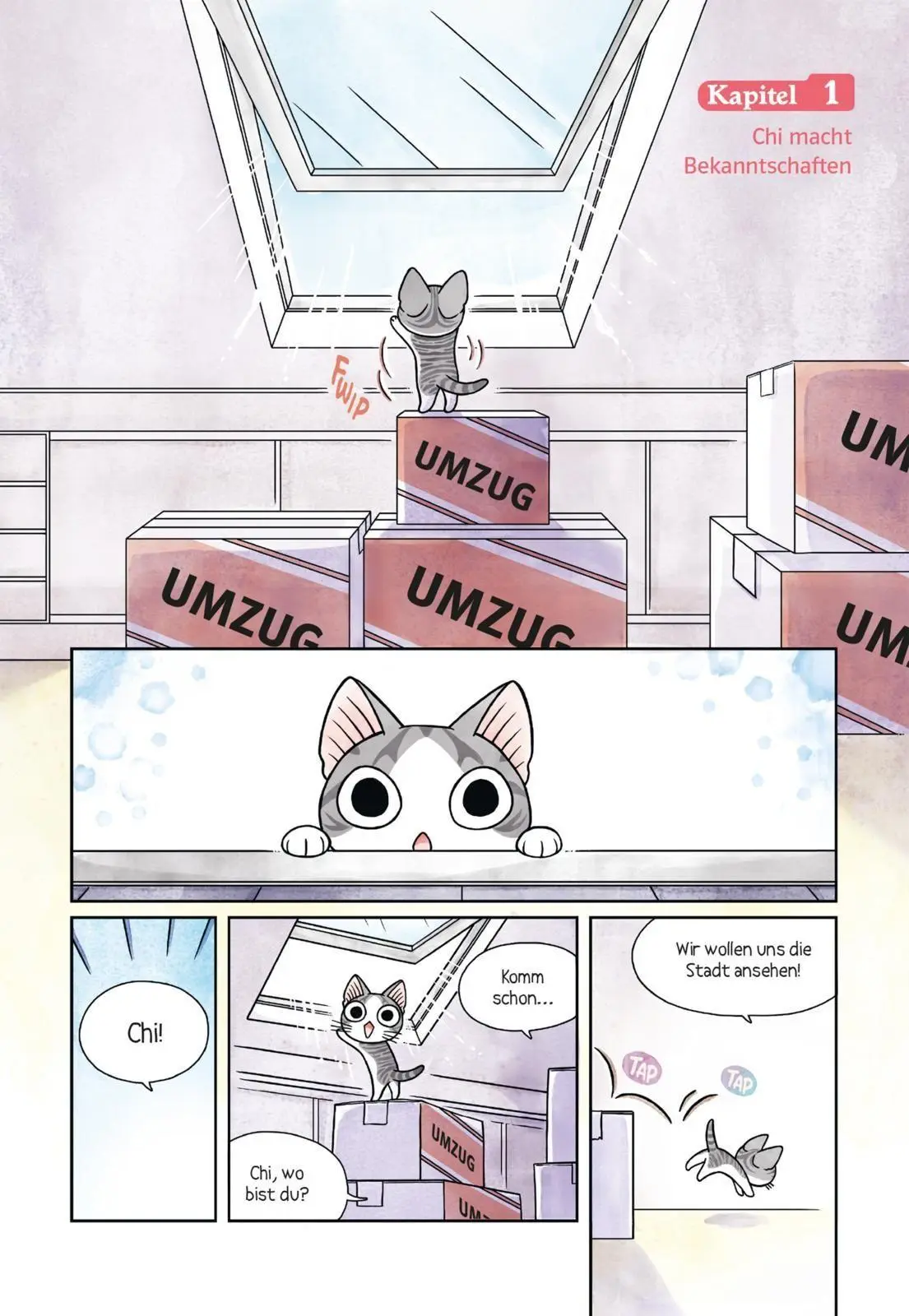 Bild: 9783551808905 | Kleine Katze Chi in Frankreich | Konami Kanata | Taschenbuch | 64 S.