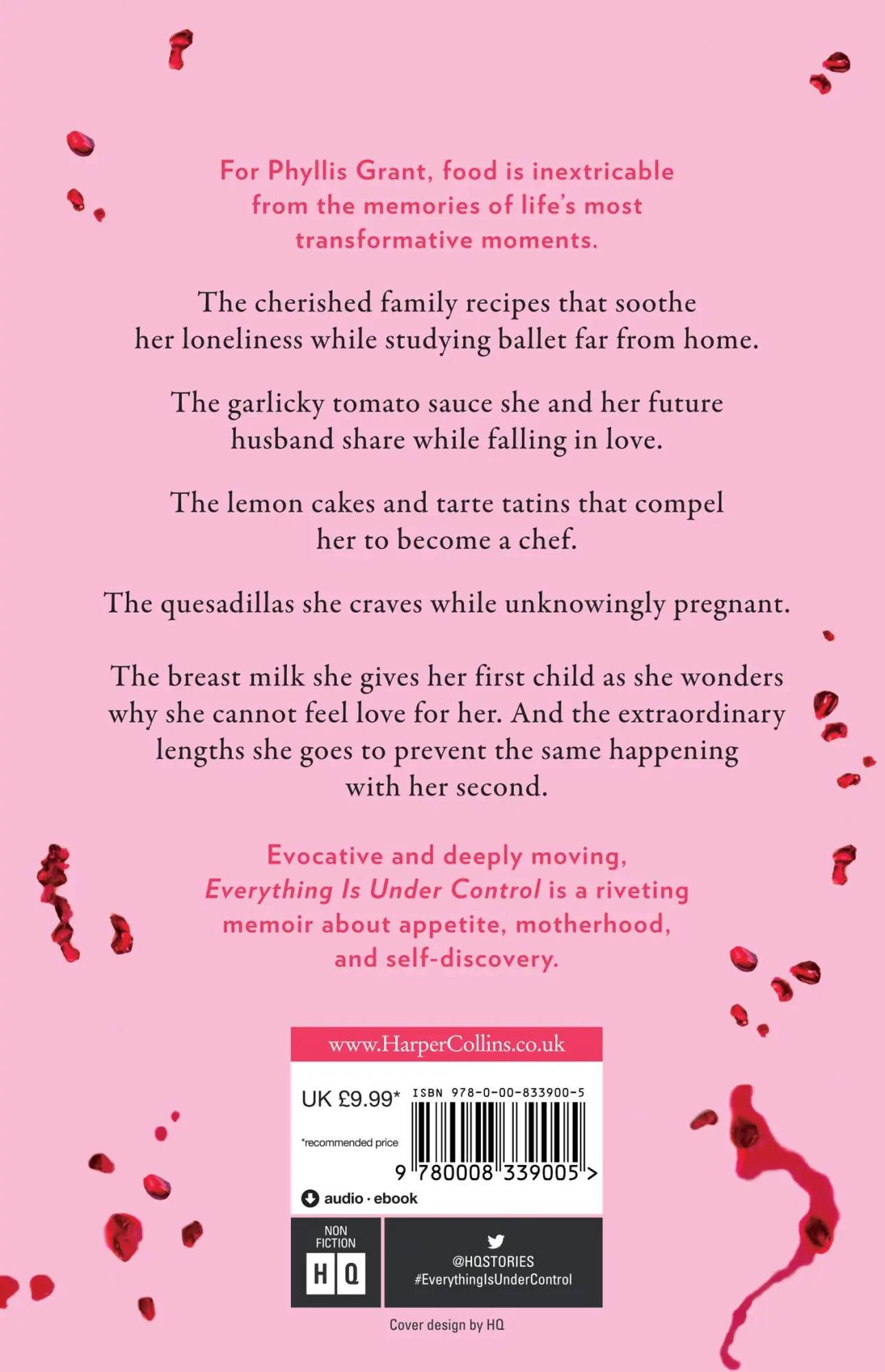 Rückseite: 9780008339005 | Everything is Under Control | A Memoir with Recipes | Phyllis Grant