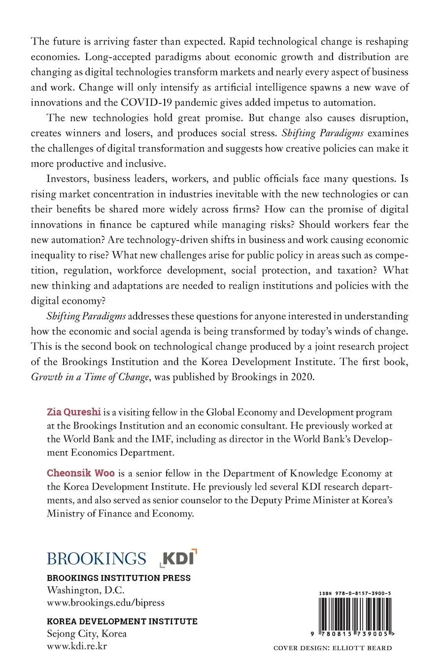 Rückseite: 9780815739005 | Shifting Paradigms | Zia Qureshi (u. a.) | Taschenbuch | Englisch