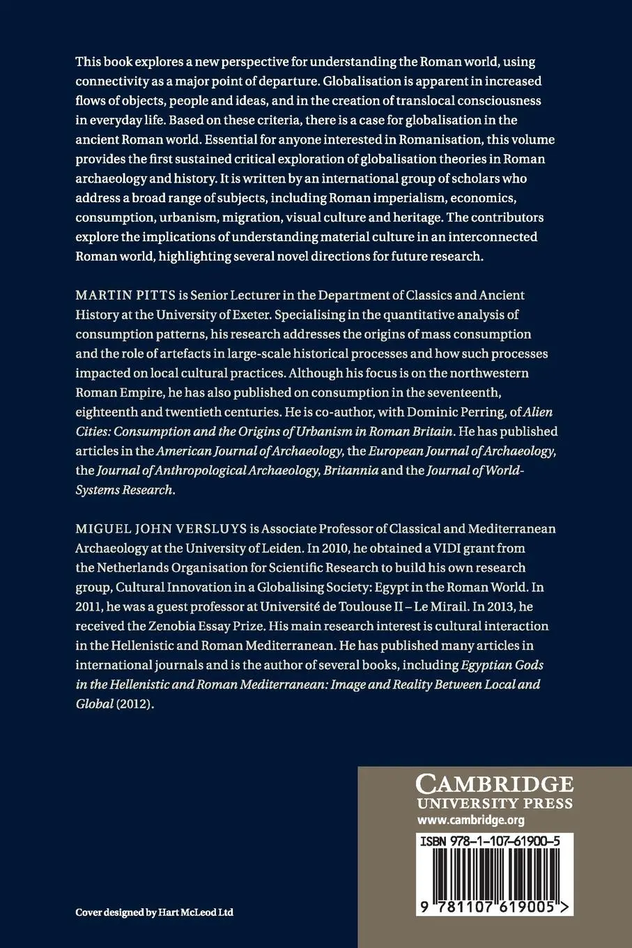 Rückseite: 9781107619005 | Globalisation and the Roman World | Martin Pitts (u. a.) | Taschenbuch