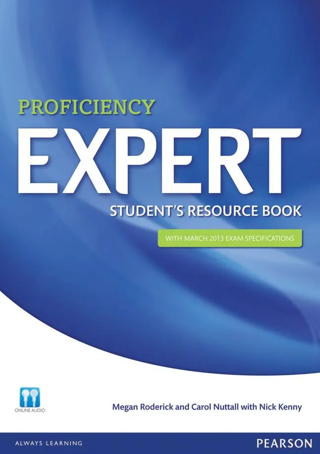 Cover: 9781408299005 | Expert Proficiency Student's Resource Book (with Key) | Taschenbuch