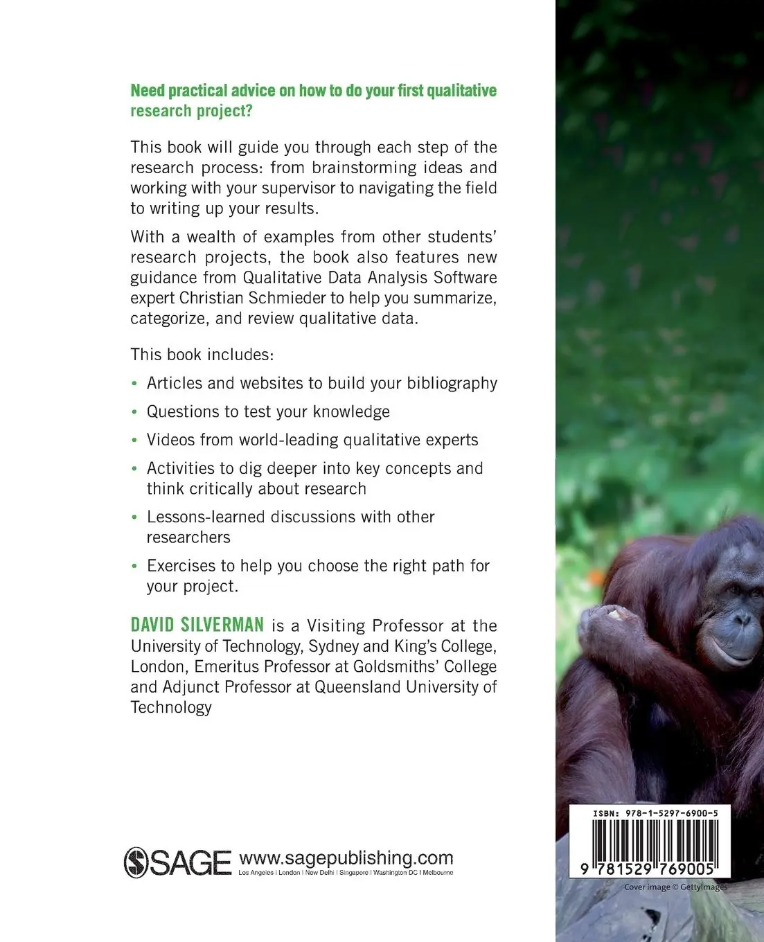 Rückseite: 9781529769005 | Doing Qualitative Research | David Silverman | Taschenbuch | Gebunden