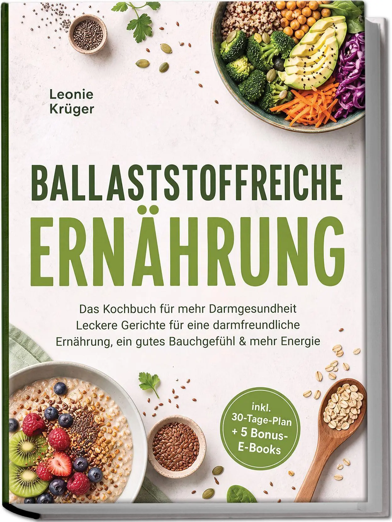 Cover: 9783757649005 | Ballaststoffreiche Ernährung: Das Kochbuch für mehr Darmgesundheit...
