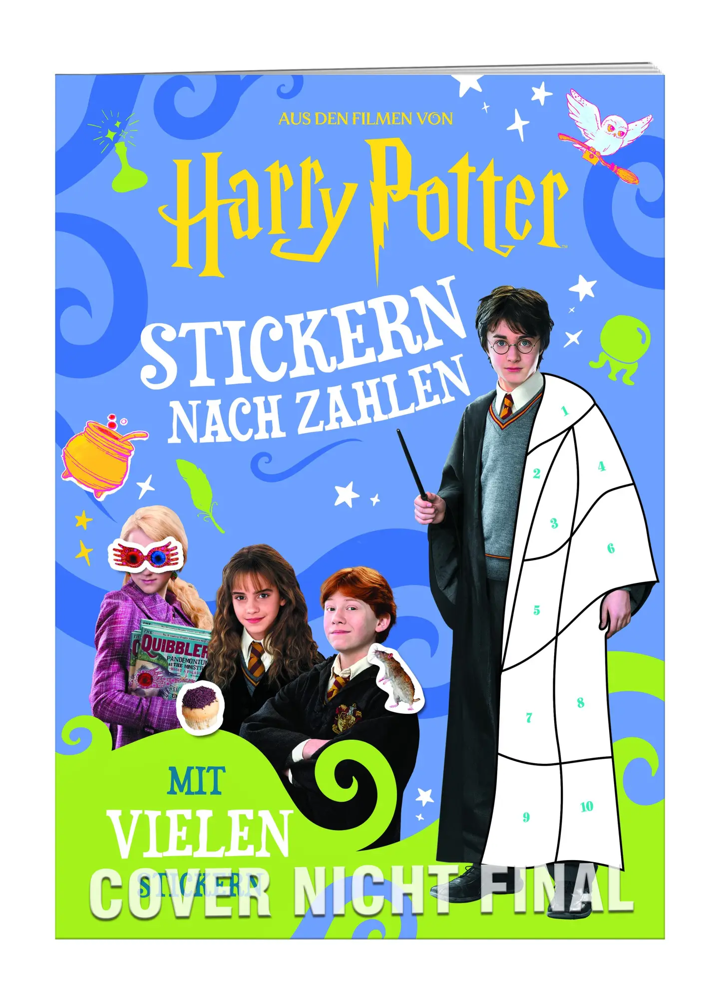 Cover: 9783960809005 | Wizarding World(TM) - Stickern nach Zahlen | mit vielen Stickern