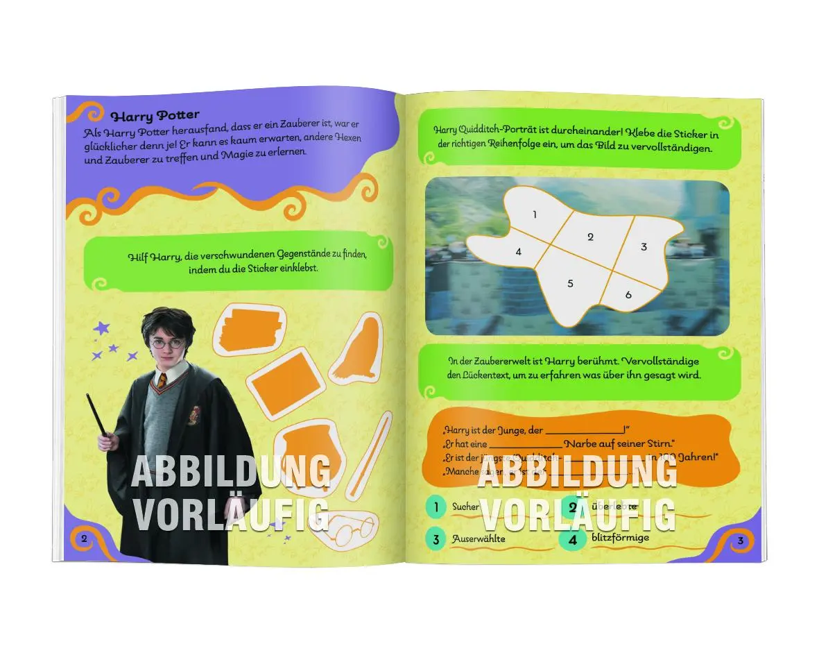 Bild: 9783960809005 | Wizarding World(TM) - Stickern nach Zahlen | mit vielen Stickern