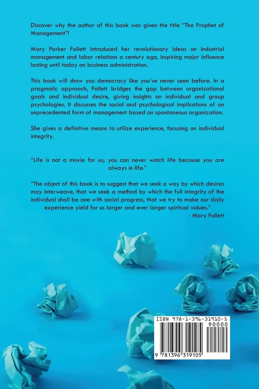 Rückseite: 9781396319105 | Creative Experience | Mary Parker Follett | Taschenbuch | Englisch