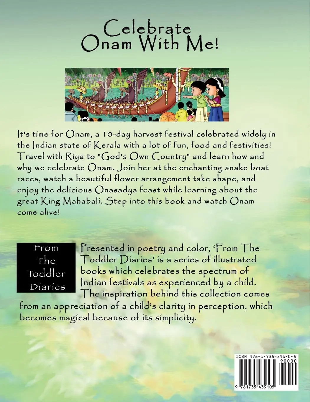 Rückseite: 9781735439105 | Celebrate Onam With Me! | Shoumi Sen | Taschenbuch | Englisch | 2020