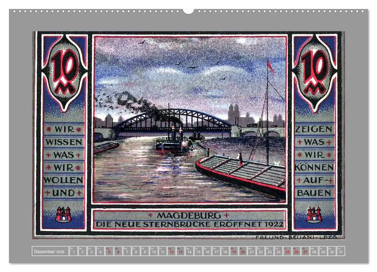 Bild: 9783457289105 | Gruß aus Magdeburg (Wandkalender 2026 DIN A2 quer), CALVENDO...