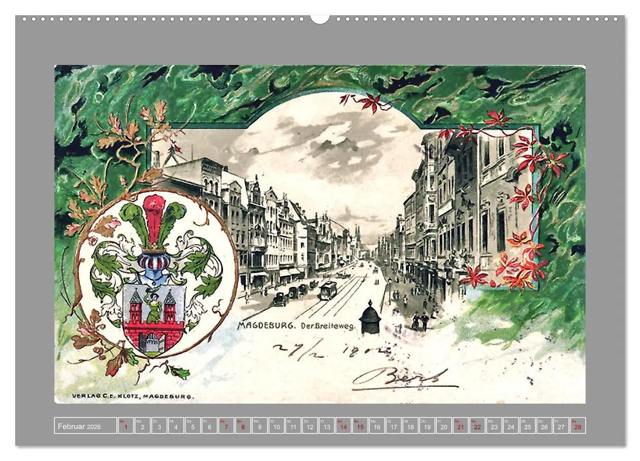 Bild: 9783457289105 | Gruß aus Magdeburg (Wandkalender 2026 DIN A2 quer), CALVENDO...