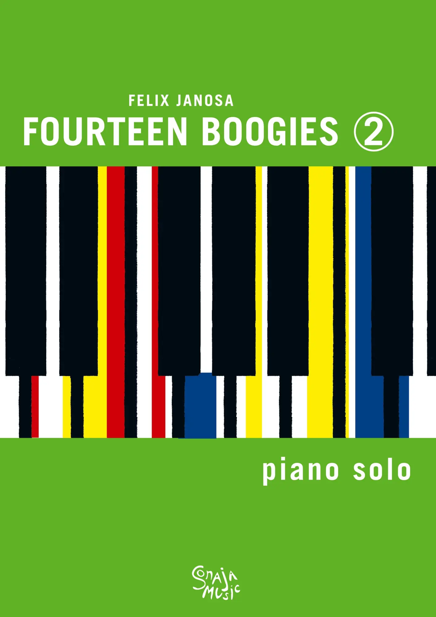 Cover: 9783695719105 | Fourteen Boogies 2 | for Piano Solo | Felix Janosa | Taschenbuch