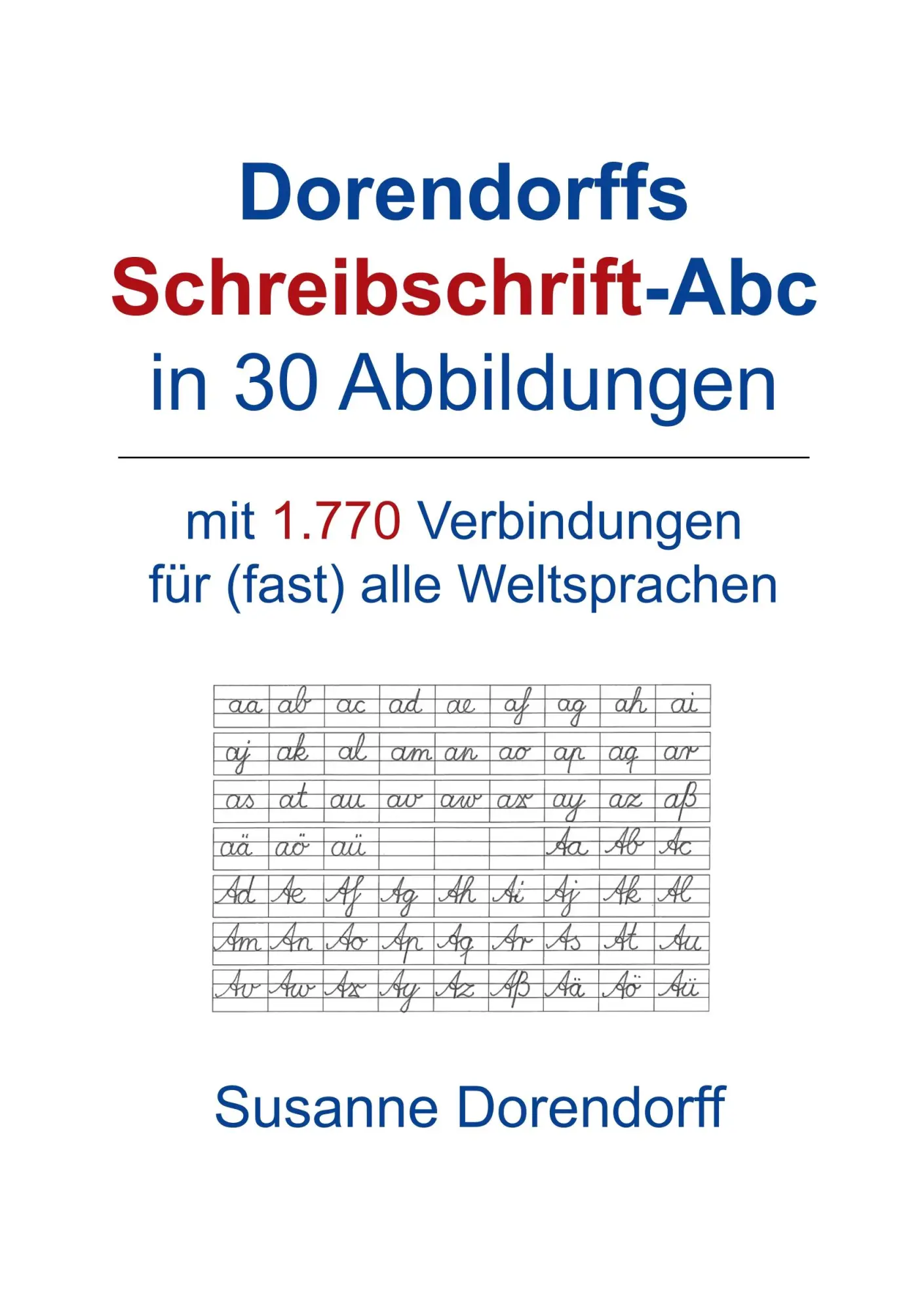 Cover: 9783752829105 | Dorendorffs Schreibschrift-Abc in 30 Abbildungen | Susanne Dorendorff