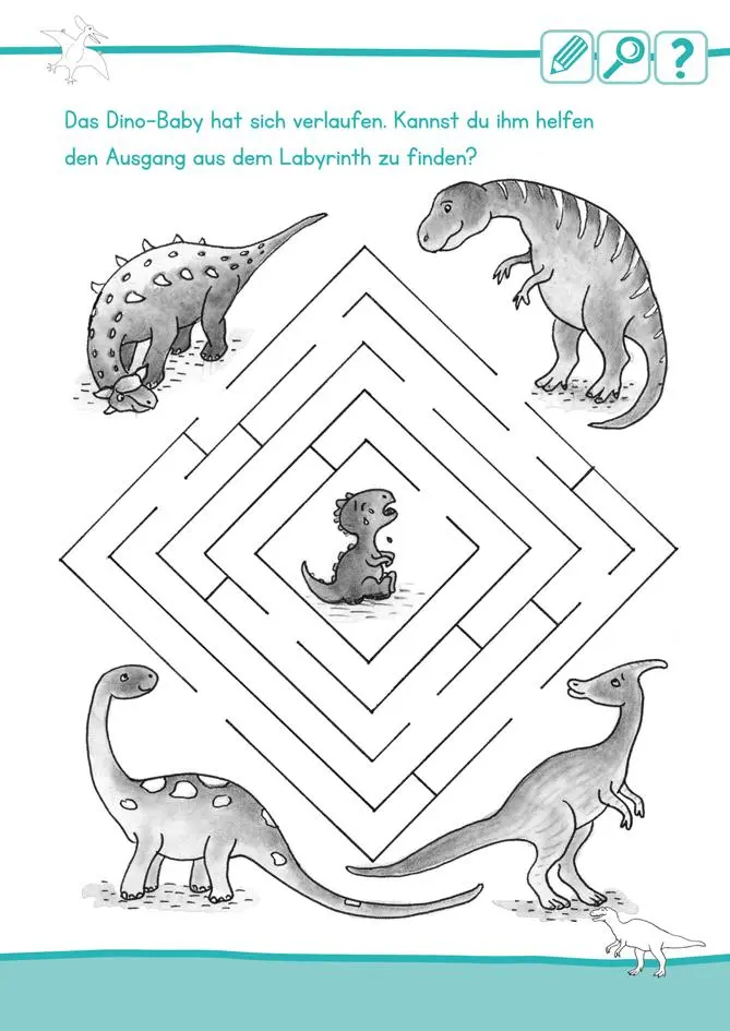 Bild: 9783788639105 | Rätselspaß Dinosaurier ab 6 Jahren | Irmtraut Teltau | Taschenbuch