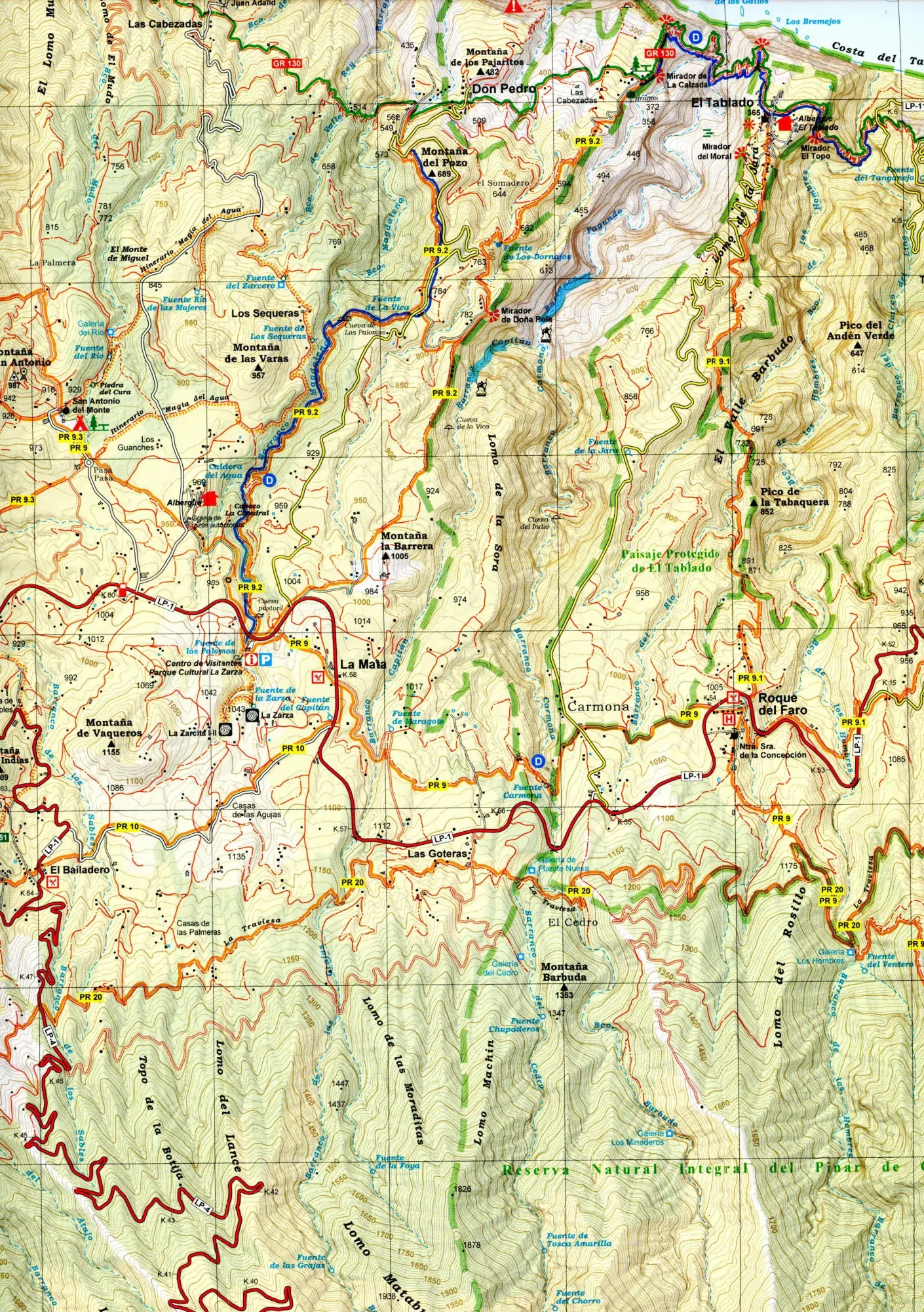 Bild: 9788480909105 | La Palma 1:25 000 LZ 2023 - 2024 | (Land-)Karte | Spanisch | 2022