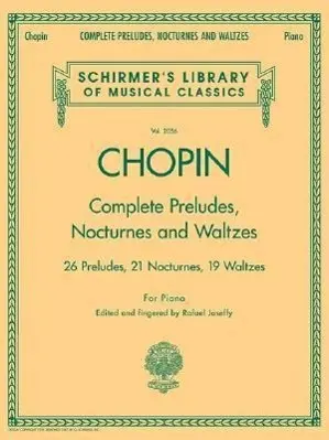 Cover: 9780634099205 | Complete Preludes, Nocturnes &amp; Waltzes | Frederic Chopin | Taschenbuch