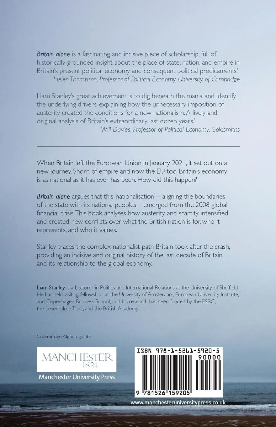 Rückseite: 9781526159205 | Britain alone | How a decade of conflict remade the nation | Stanley