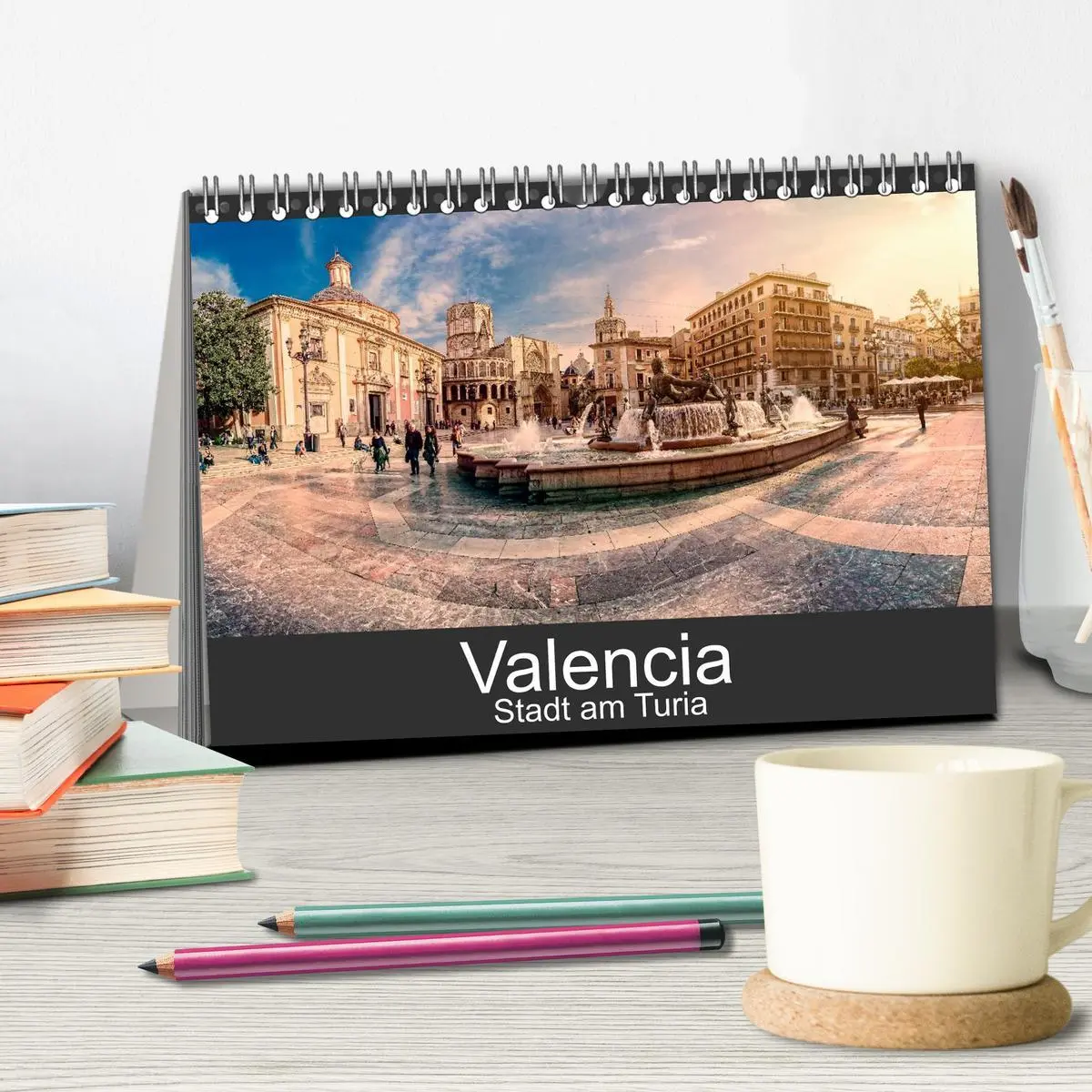 Bild: 9783457899205 | Valencia - Stadt am Turia (Tischkalender 2026 DIN A5 quer),...