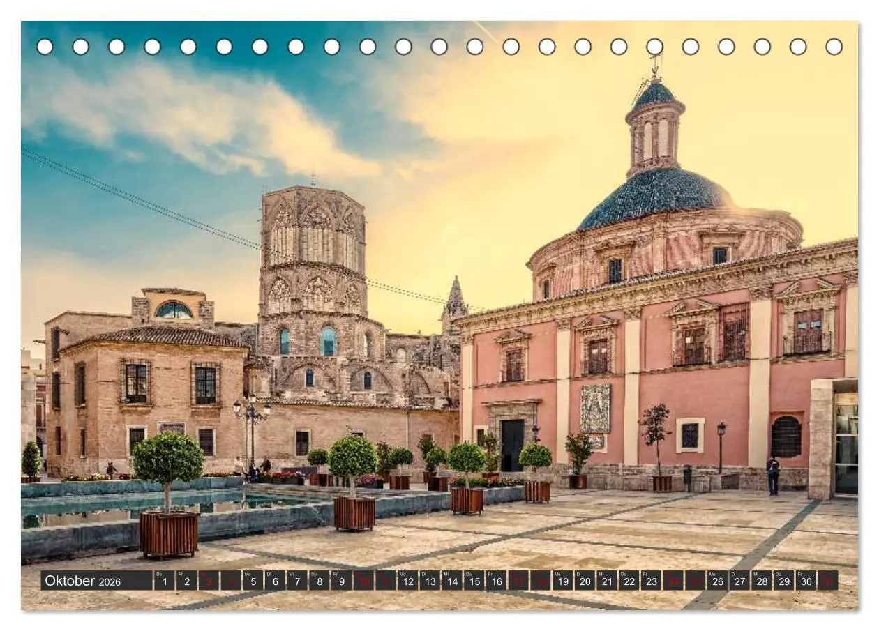 Bild: 9783457899205 | Valencia - Stadt am Turia (Tischkalender 2026 DIN A5 quer),...