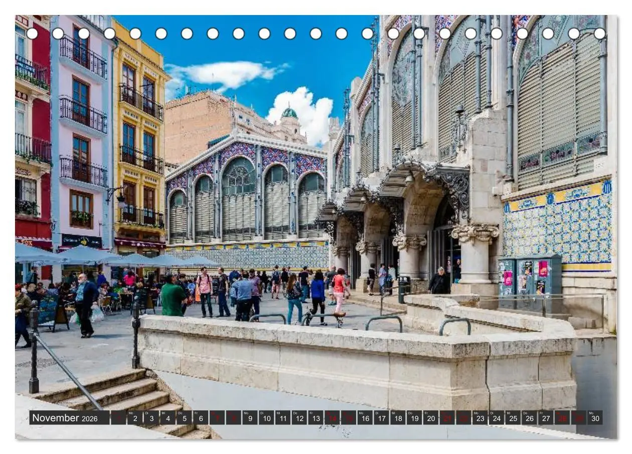 Bild: 9783457899205 | Valencia - Stadt am Turia (Tischkalender 2026 DIN A5 quer),...