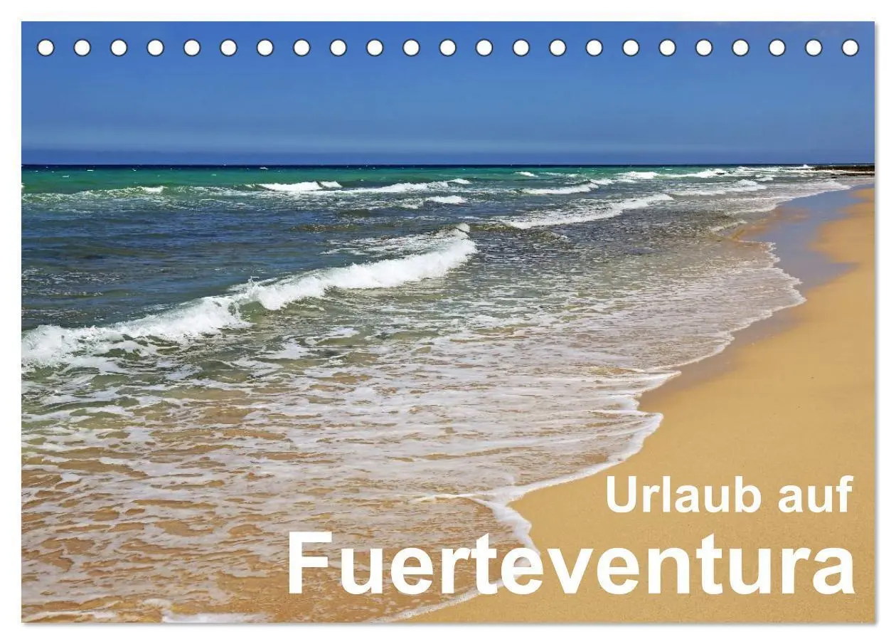 Cover: 9783516129205 | Urlaub auf Fuerteventura (Tischkalender 2026 DIN A5 quer), CALVENDO...