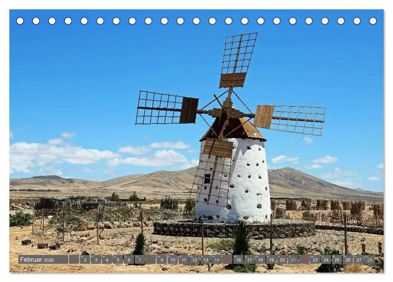 Bild: 9783516129205 | Urlaub auf Fuerteventura (Tischkalender 2026 DIN A5 quer), CALVENDO...