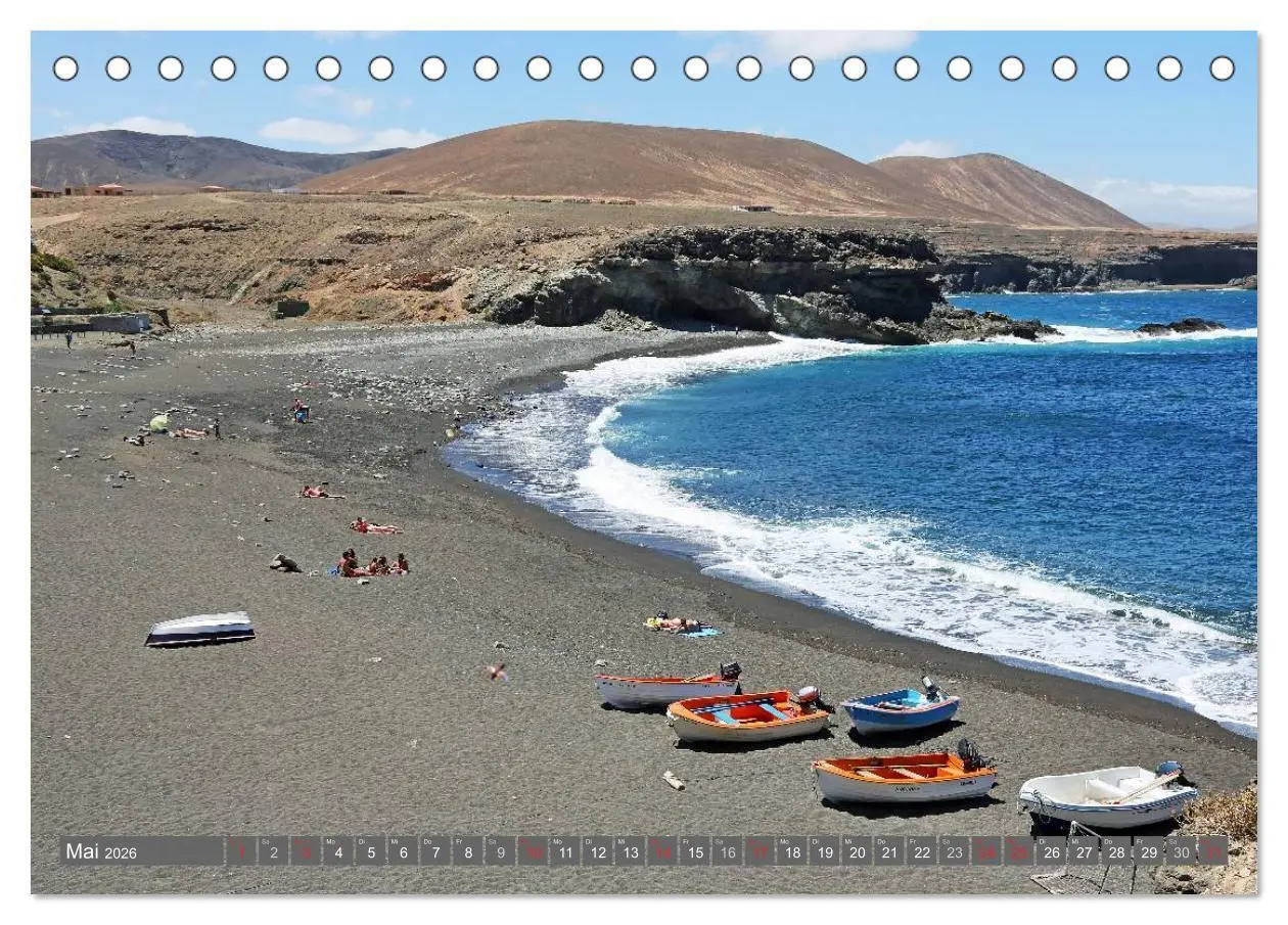 Bild: 9783516129205 | Urlaub auf Fuerteventura (Tischkalender 2026 DIN A5 quer), CALVENDO...