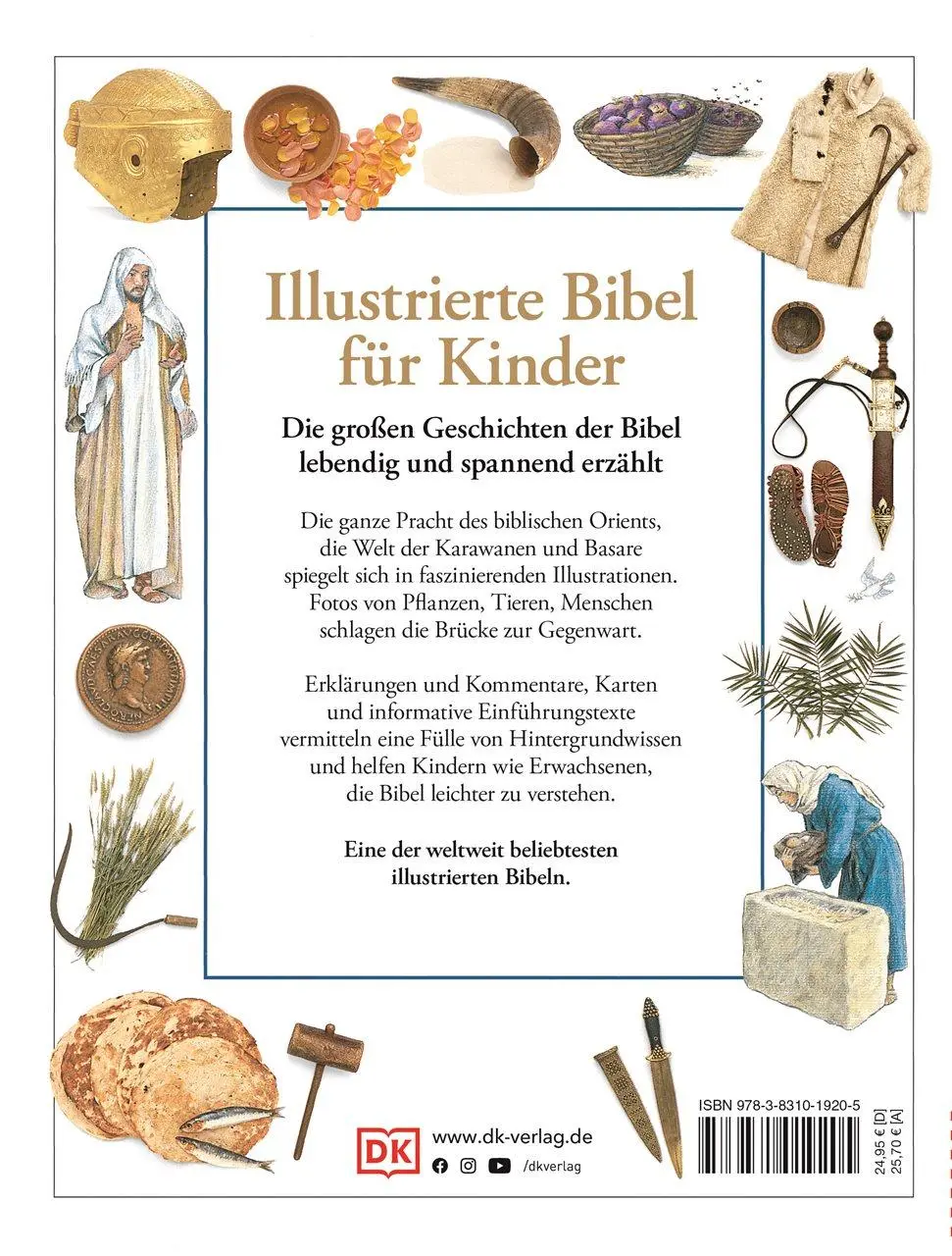 Rückseite: 9783831019205 | Illustrierte Bibel für Kinder | Selina Hastings | Buch | 320 S. | 2011
