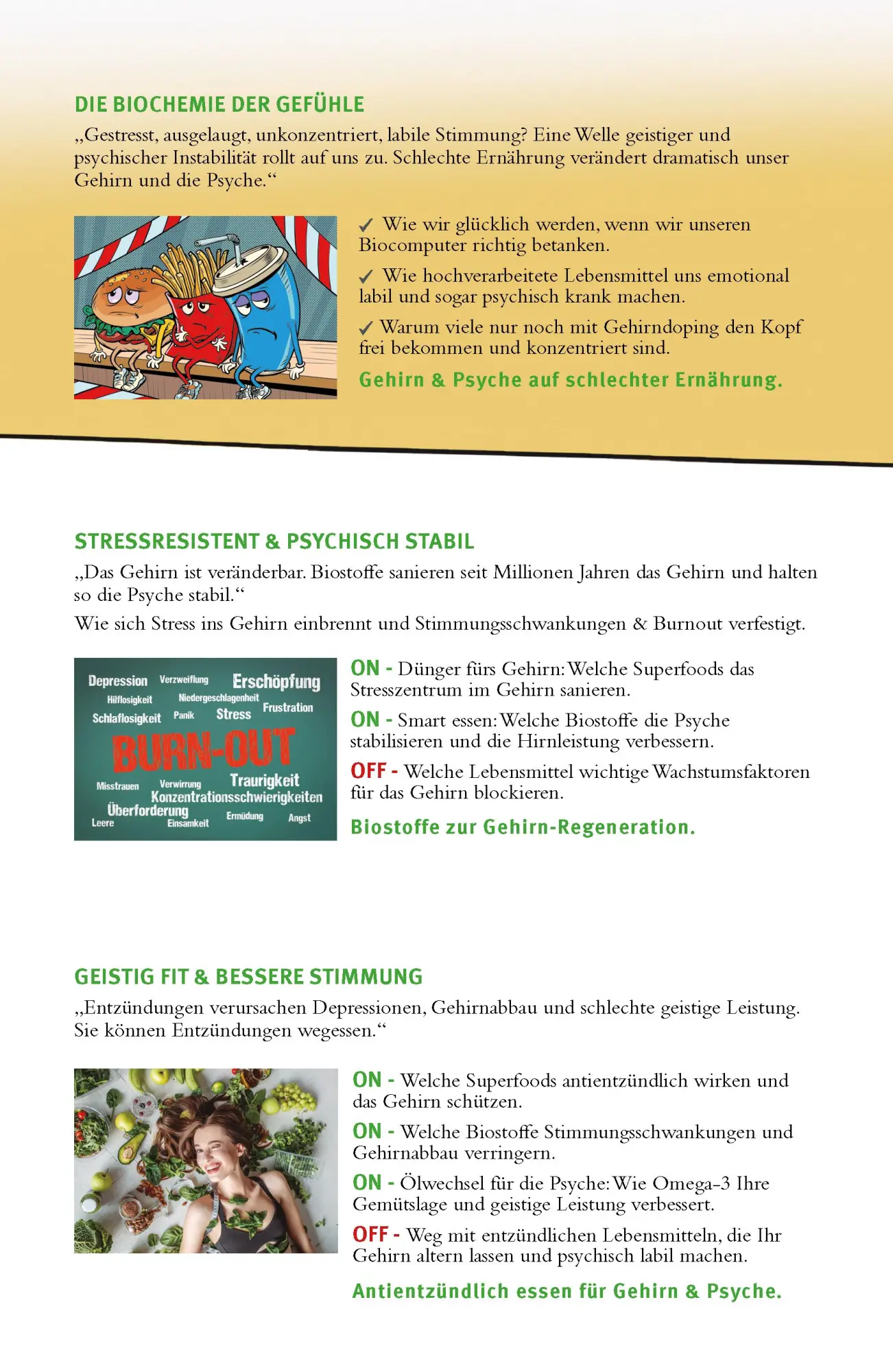 Bild: 9783948319205 | Happy Food statt Burnout - Wie wir uns glücklich, stressresistent...
