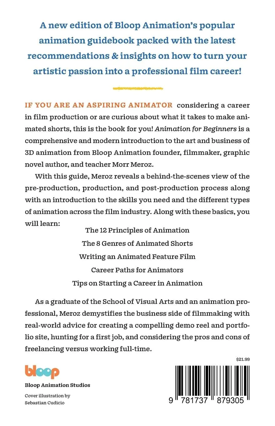 Rückseite: 9781737879305 | Animation for Beginners | Getting Started with Animation Filmmaking