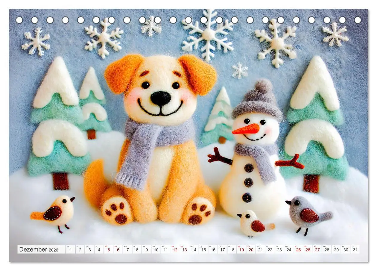 Bild: 9783457269305 | Niedliche Filzhunde - Liebevolle Ideen aus Filz und Wolle...
