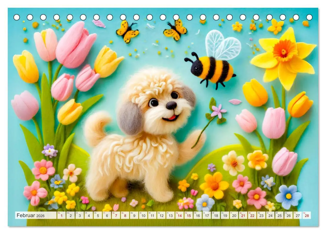 Bild: 9783457269305 | Niedliche Filzhunde - Liebevolle Ideen aus Filz und Wolle...