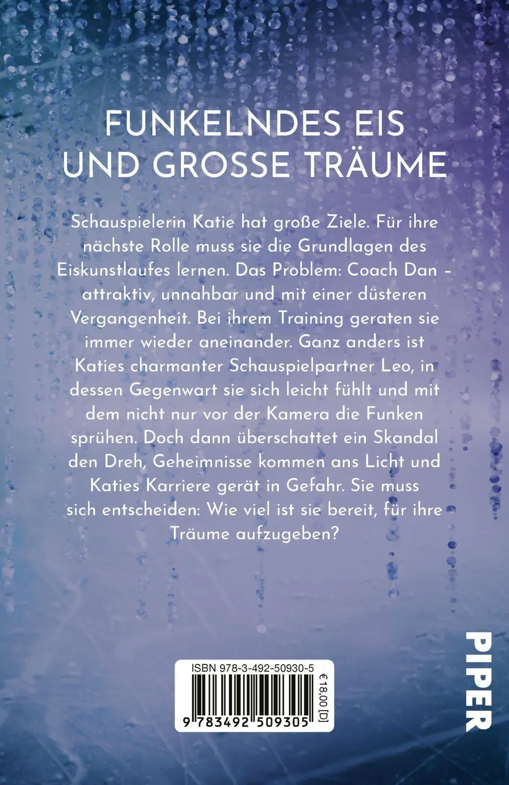 Rückseite: 9783492509305 | Frozen Frames - Funken auf dem Eis | Allie Well | Taschenbuch | 352 S.