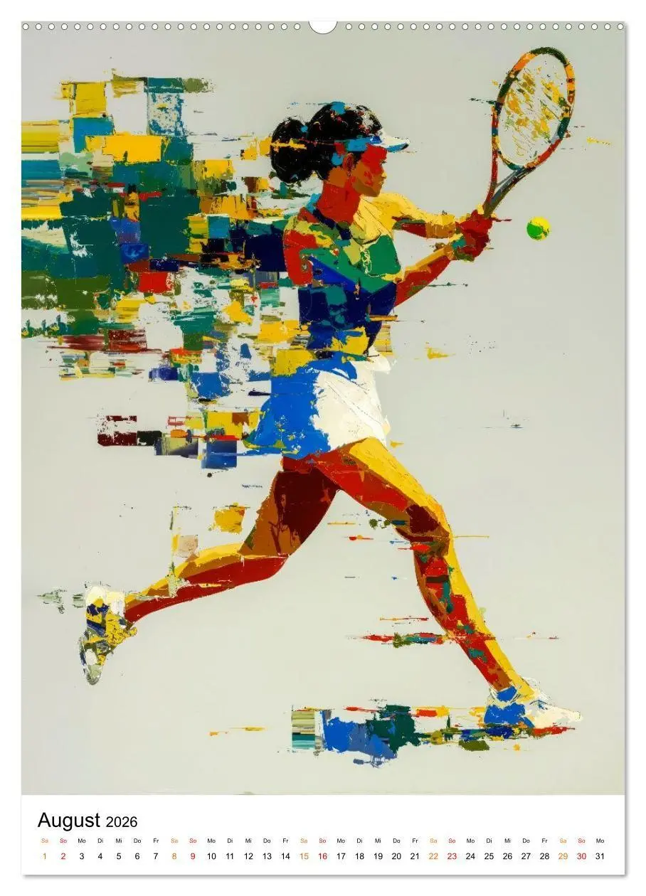 Bild: 9783516739305 | Sport in Farben (hochwertiger Premium Wandkalender 2026 DIN A2...