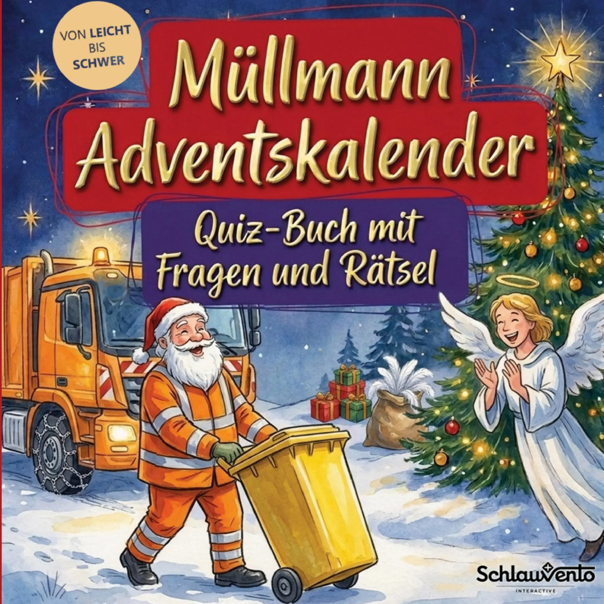 Cover: 9783693199305 | Müllmann-Adventskalender: Quiz-Buch mit Fragen und Rätsel | Buch