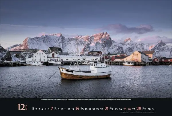 Bild: 9783731879305 | Nordische Impressionen 2025 | Korsch Verlag | Kalender | Spiralbindung
