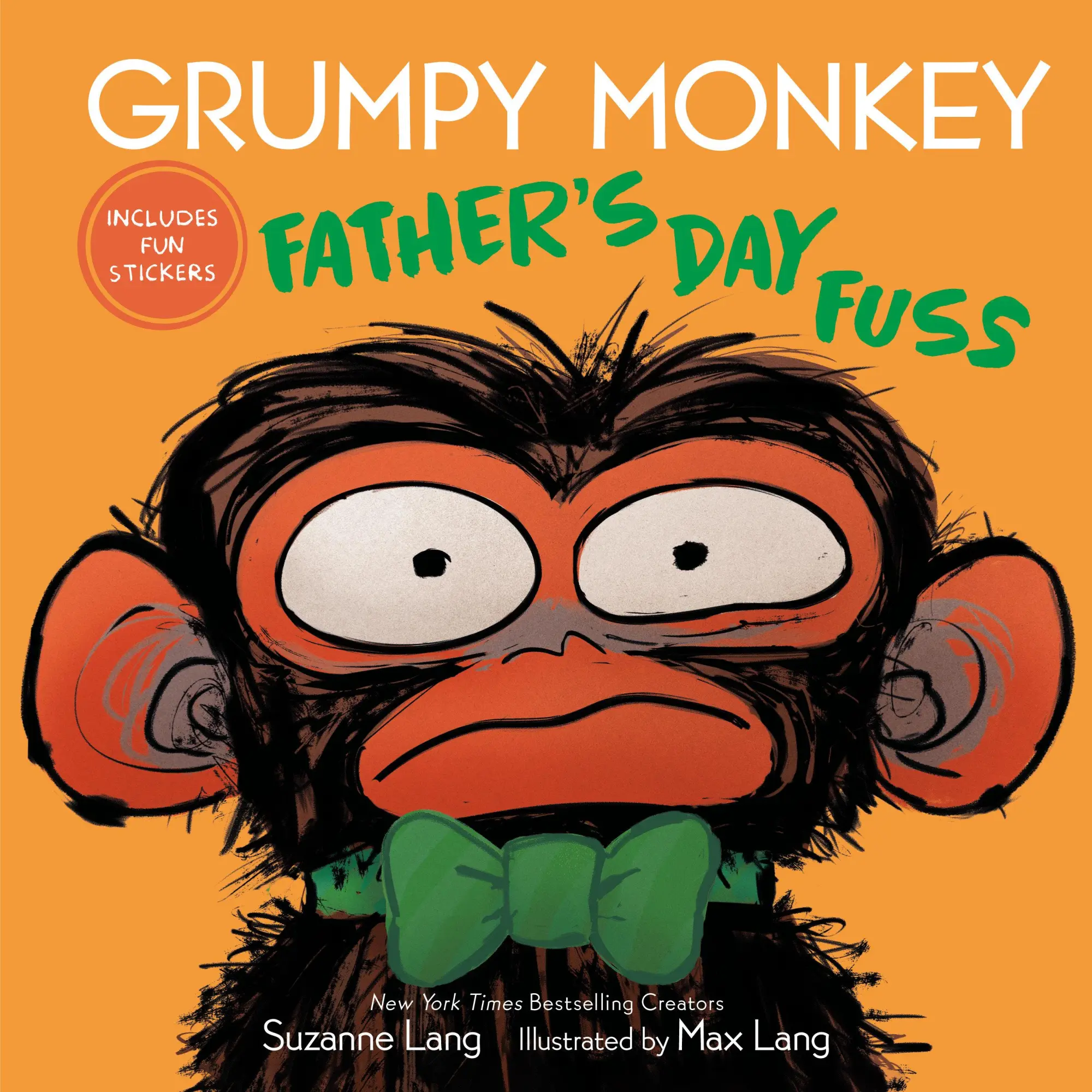 Cover: 9780593709405 | Grumpy Monkey Father's Day Fuss | Includes Fun Stickers! | Lang | Buch