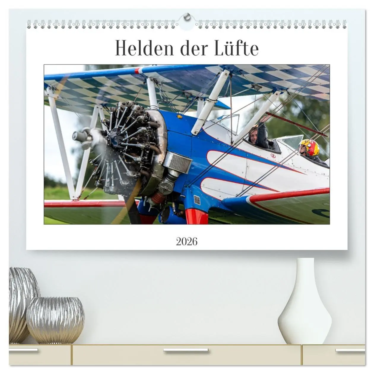 Cover: 9783457499405 | Helden der Lüfte (hochwertiger Premium Wandkalender 2026 DIN A2...