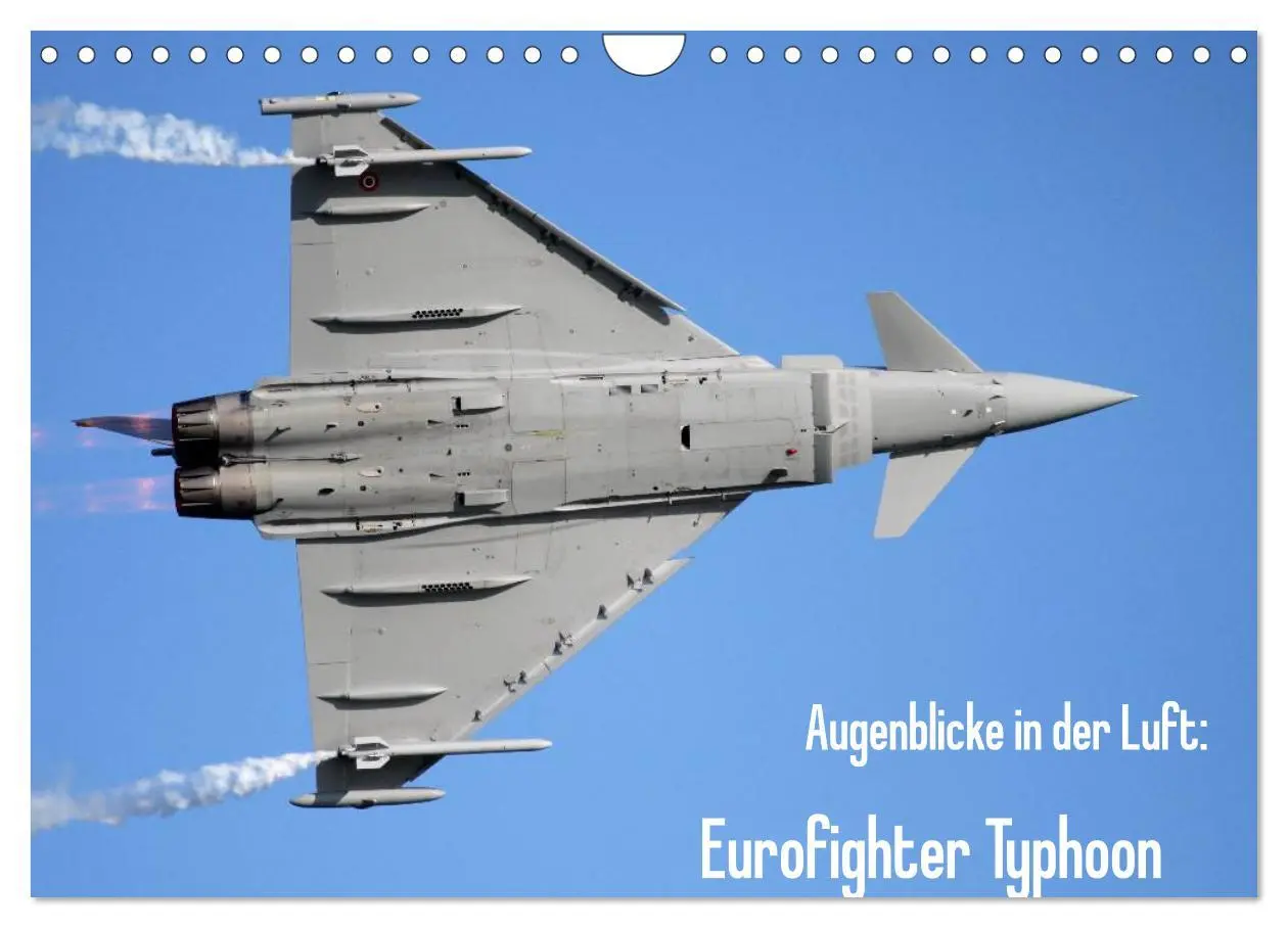 Cover: 9783457949405 | Augenblicke in der Luft: Eurofighter Typhoon (Wandkalender 2026 DIN...
