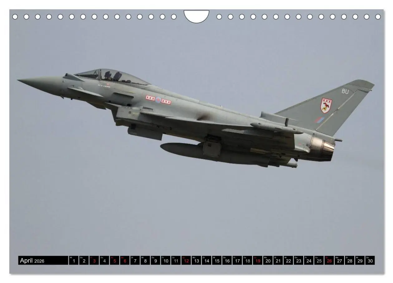 Bild: 9783457949405 | Augenblicke in der Luft: Eurofighter Typhoon (Wandkalender 2026 DIN...