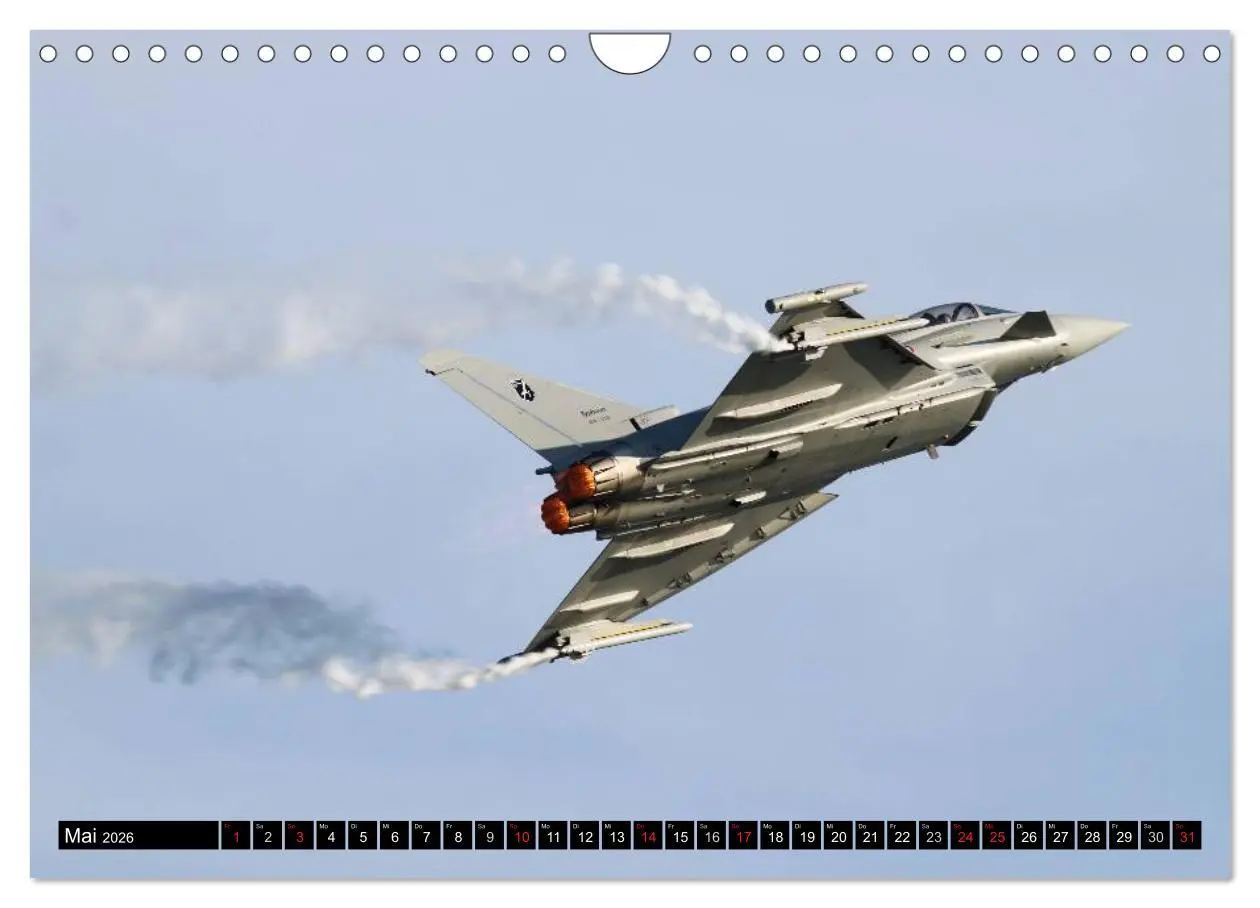 Bild: 9783457949405 | Augenblicke in der Luft: Eurofighter Typhoon (Wandkalender 2026 DIN...